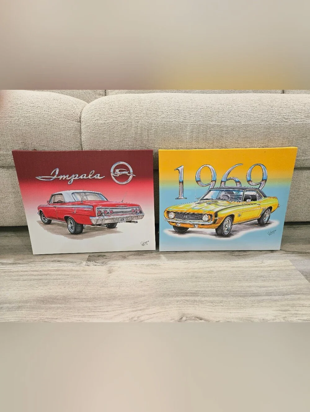 Cars Picture Frames Kids Room